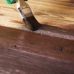 Painting and wood preservation